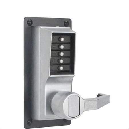 Dormakaba KABA: Exit Trim Lock with Lever, No Key Override, RH KABA-LRP101026D41